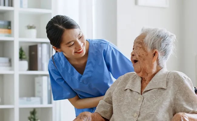 Elderly care nurse